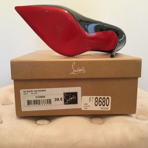 Christian Louboutin So Kate Black Patent Leather - Picture 4 of 13